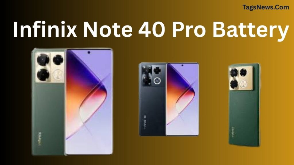 Infinix Note 40 Pro Battery