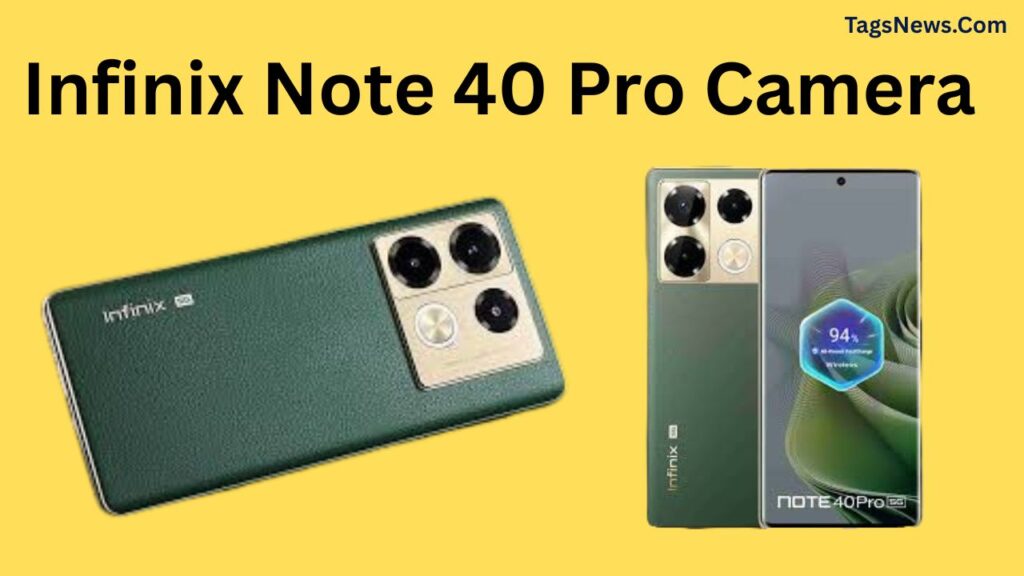 Infinix Note 40 Pro Camera