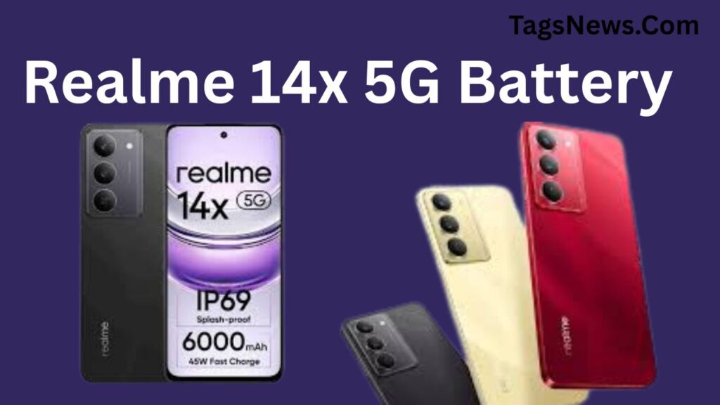 Realme 14x 5G Battery