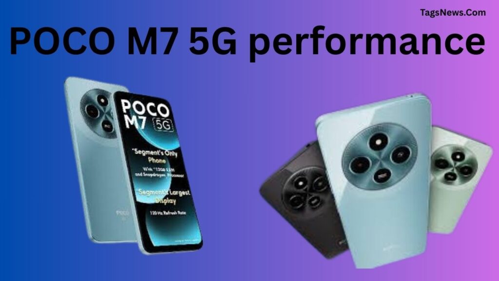 POCO M7 5G performance 
